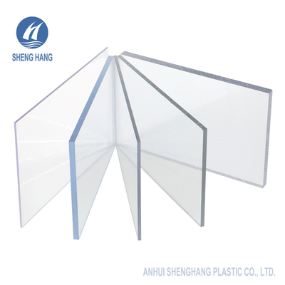 Poly Carbonate Solid Sheet Uv Protected 4x8 Polycarbonate Panel Transparan