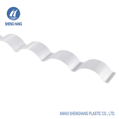 ODM 1mm Panel Polikarbonat Bergelombang Atap Plastik