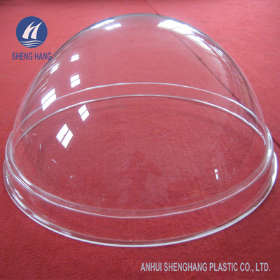 ASTM D792 Produk Polikarbonat Penggantian Penutup Skylight Kubah Plastik 4mm