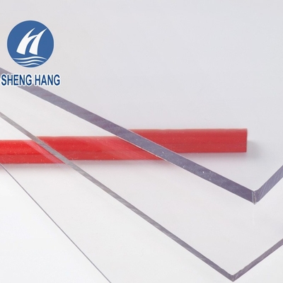 Plastik Transparan Polos Polycarbonate Solid Sheet 3.2 * 6.5ft Tahan Api