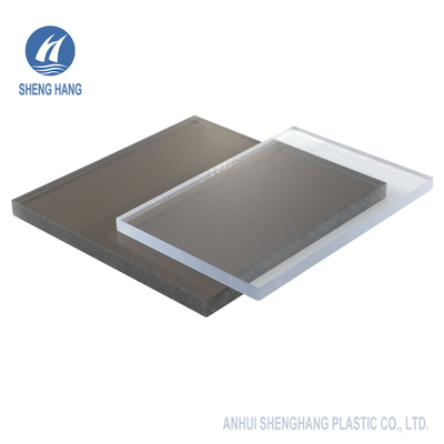 4x8 FT Polycarbonate PC Solid Sheet Kekuatan Tinggi Ketahanan UV