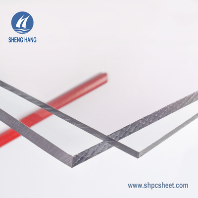 1220x2440mm Clear Polycarbonate Solid Sheet Pemrosesan Ukiran CNC