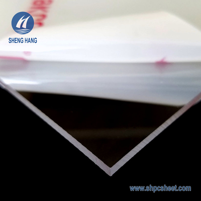 1220x2440mm Clear Polycarbonate Solid Sheet Pemrosesan Ukiran CNC