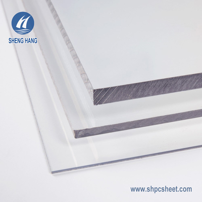 Flat Polycarbonate Solid Sheet Bahan Atap Tahan Cuaca