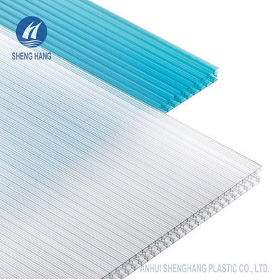 Anti UV Anti Dampak Honeycomb Polycarbonate Panels Isolasi Termal PC Plastik