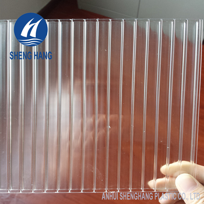12mm Twin Wall Polycarbonate Sheet Anti Retak Api Bukti
