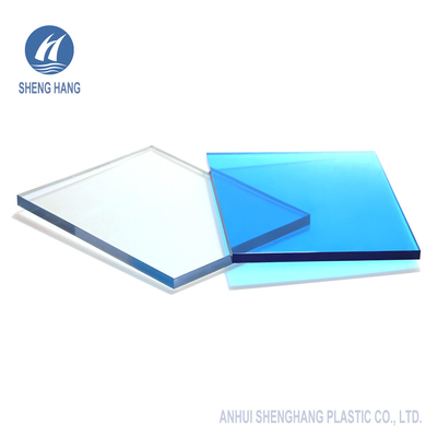 SGS Brown Colored Polycarbonate Solid Sheet 2000 * 3000mm ASTM C177