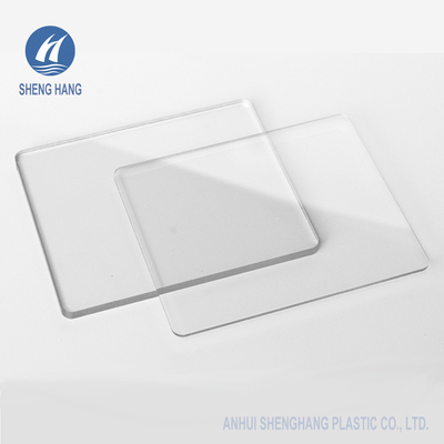 Lembar Padat Polikarbonat 3mm Transparan ISO UV Stabil ISO9001