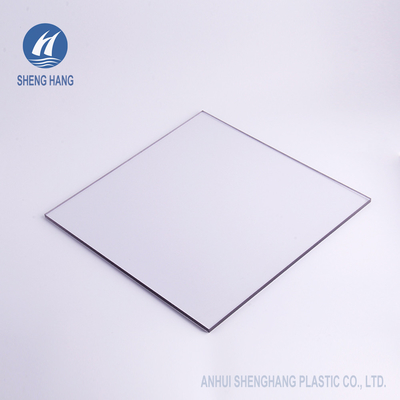 3.3ft 5.9ft 6mm Polycarbonate Solid Sheet Roofing Panels Perlindungan Uv Anti Api