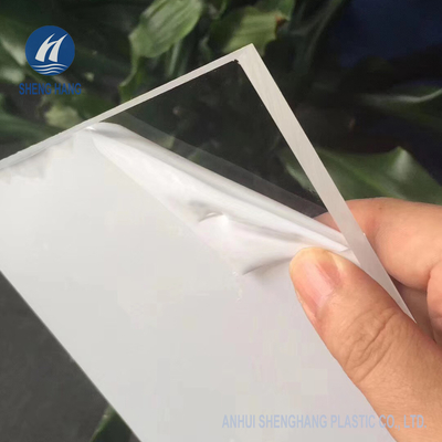 Plastik Transparan Polos Polycarbonate Solid Sheet 3.2 * 6.5ft Tahan Api