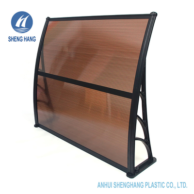 H Bar Connect Polycarbonate Window Door Awning 40 Inch X 120 Inch Tahan Air