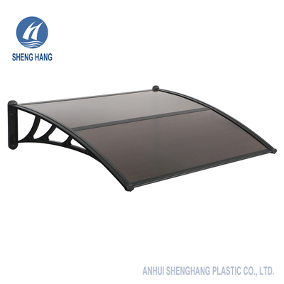 Tenda Abu-abu Polycarbonate Plastic Awning Plastic Bracket 4mm 5mm