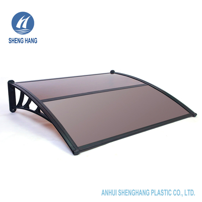 100*120cm Polycarbonate Plastic Awning PC Window Door Awnings Hail Protection