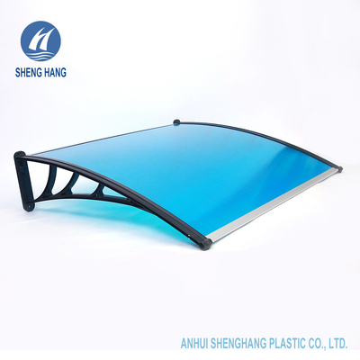 100*120cm Polycarbonate Plastic Awning PC Window Door Awnings Hail Protection