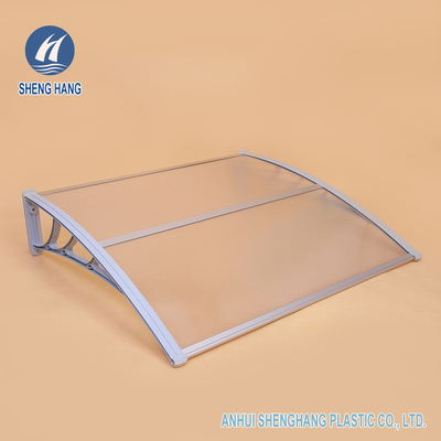 Desain Modern Plastik Patio Gazebo Canopy Outdoor Polycarbonate PC Awning