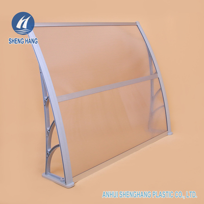 Tahan Cuaca Polycarbonate PC Canopy Overhead Door Window Awning