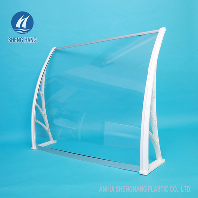 DIY 1.2*0.8m Tenda Plastik Polikarbonat Bening Kekuatan Tinggi Anti Air Mata