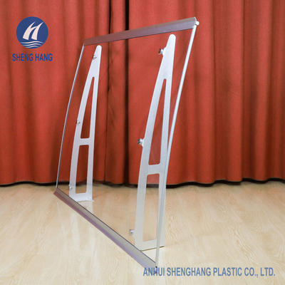 Pintu Teras 3mm Clear Poly Carbonate Canopy Anti Aluminium Alloy