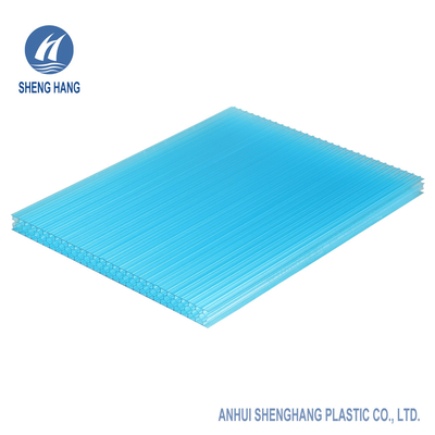 Extrusion Waterproof Honeycomb Polycarbonate Sheets 80 Micron UV Coating