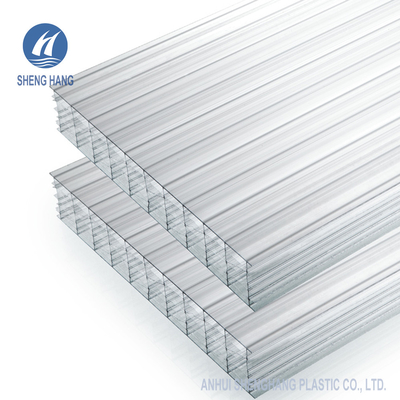 8 Dinding 25mm 50 Mikron Multi Dinding Lembar Polikarbonat Panel Atap Bening Ringan