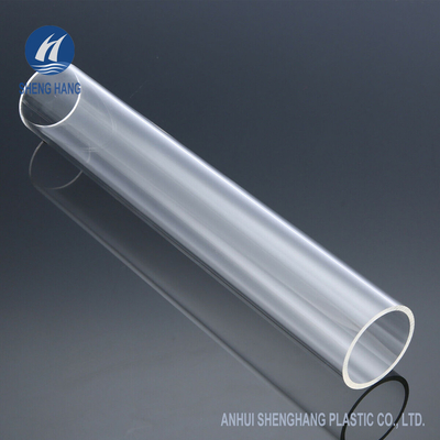 Tabung Akrilik Berwarna Biru Termoplastik 25mm Tahan Pakai Tidak Beracun