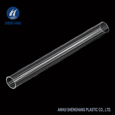 2mm Plastik Bening Cast Extruded Acrylic Tube 1.18g / Cm3 ODM