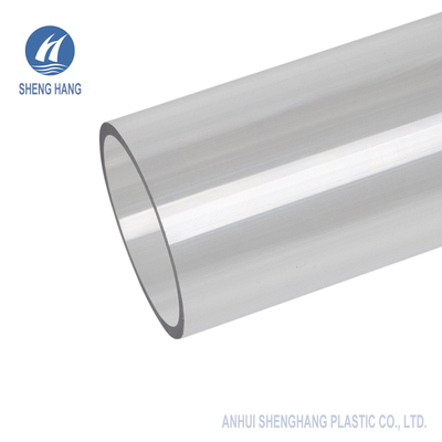 Plastik Akrilik Tidak Berbau Tabung Pipa Plexiglass Bening 100mm Anti UV