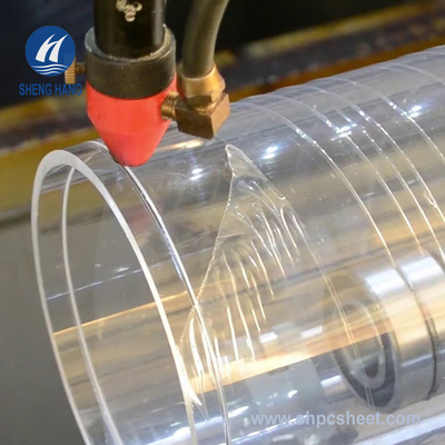 WT10mm ODM Bening Tabung Akrilik Diameter Besar Eco Friengly Plexiglass Silinder