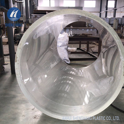WT10mm ODM Bening Tabung Akrilik Diameter Besar Eco Friengly Plexiglass Silinder