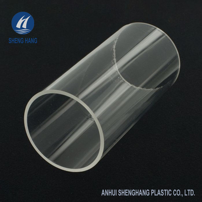 10cm Sampai 180cm Pipa Akrilik Cast White Perspex Tubing Kepadatan Tinggi