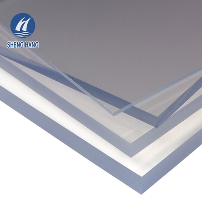18mm 14mm Plastik Polycarbonate Solid Sheets Tahan Cuaca Untuk Bahan Bangunan