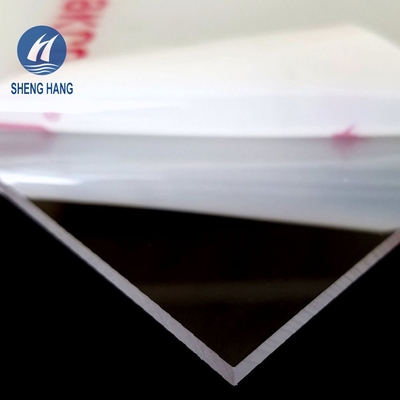 3.3ft 5.9ft 6mm Polycarbonate Solid Sheet Roofing Panels Perlindungan Uv Anti Api
