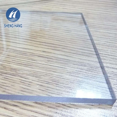 3.3ft 5.9ft 6mm Polycarbonate Solid Sheet Roofing Panels Perlindungan Uv Anti Api