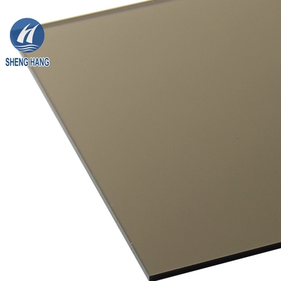 Anti Gores 4x8 Polycarbonate Solid Sheet Sun Protection Tahan Api Plastisitas Tinggi