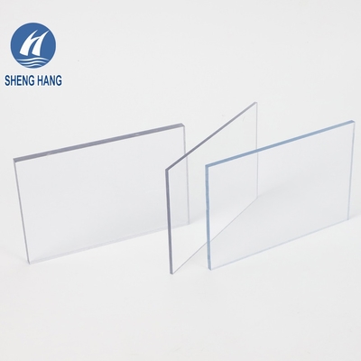 Anti Gores 4x8 Polycarbonate Solid Sheet Sun Protection Tahan Api Plastisitas Tinggi