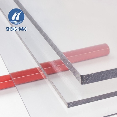 Putih ASTM D696 D648 Polycarbonate Solid Sheet Panel Plastik 6,7 × 10 kaki