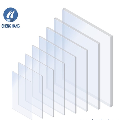 UV Coated 4 X 8 Polycarbonate Sheet  Polycarbonate Roofing Panel 1220 * 2440mm