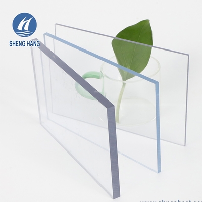 Plastik Transparan Polos Polycarbonate Solid Sheet 3.2 * 6.5ft Tahan Api