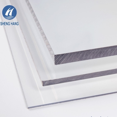6mm 15mm Clear PC Solid Sheets Covestro Tahan Dampak Tinggi