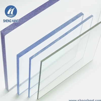 Panel Atap Polikarbonat  Plastik Transparan Dua Sisi UV 1.2mm Sampai 25mm